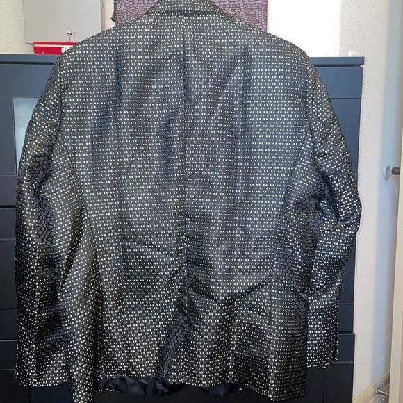 Coo Fandy, Tuxedo Suit, Black and Gold Dots - Picture 10 of 11